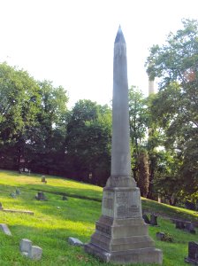 Schreiber Obelisk, Minersville Cemetery, 2015-08-17, 01