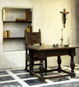 Schreibtisch.im.Galilei-Raum.Deutsches.Museum