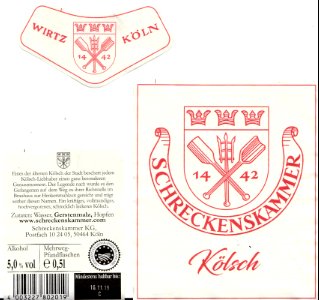 Schreckenskammer KG - Schreckenskammer Kölsch