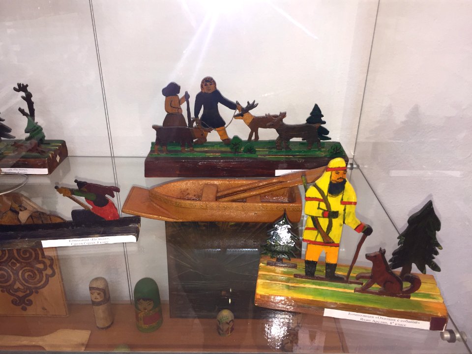 School ethnographical museum in Nekrasovka. North-West of Sakhalin. 24