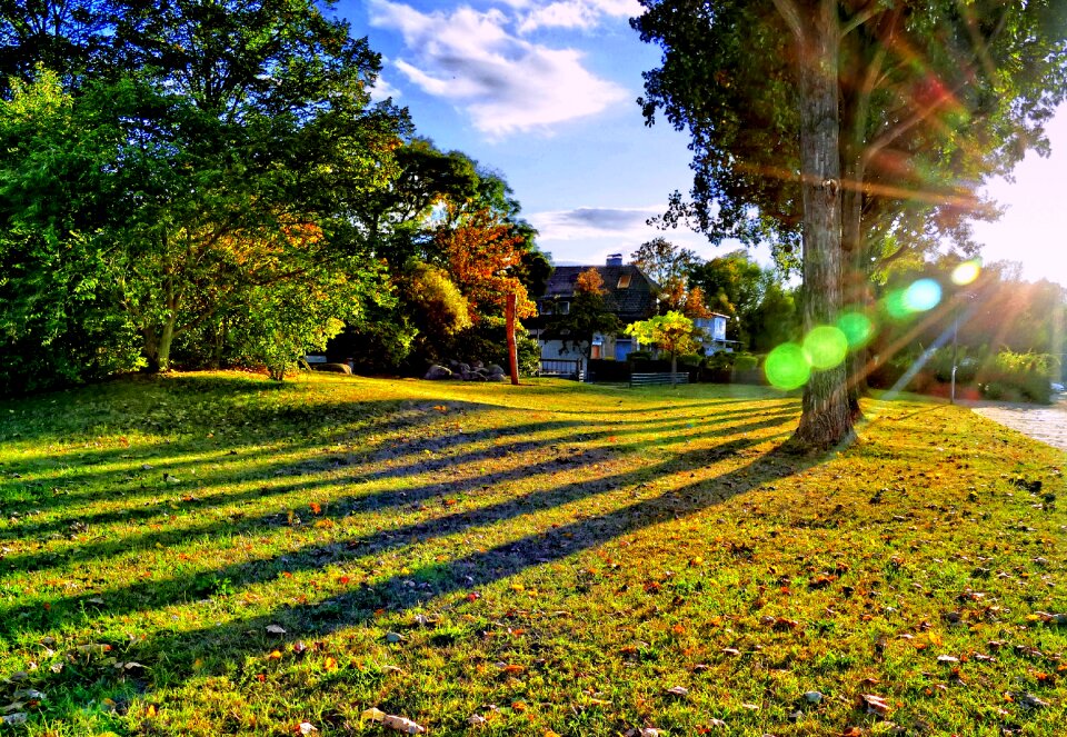 Hdr drama lensflare