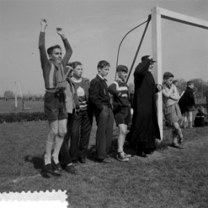 Schoolvoetbal in Amsterdam, Bestanddeelnr 908-5210