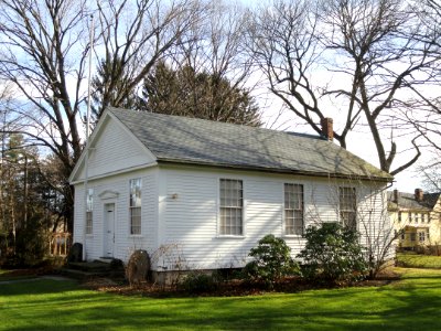 Schoolhouse building - Joseph Allen Skinner Museum - DSC04460