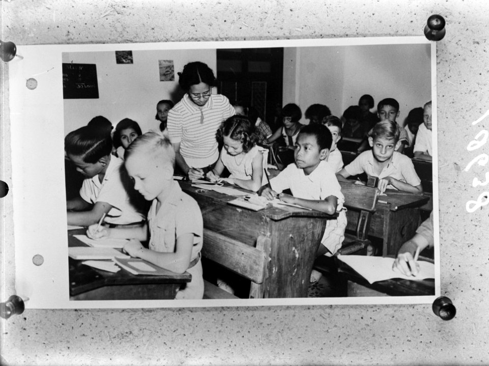 Schoolklas in Nederlands-Indië, Bestanddeelnr 901-8638