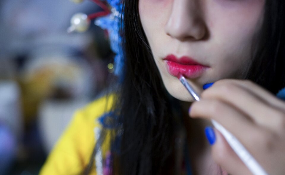 Character makeup retro