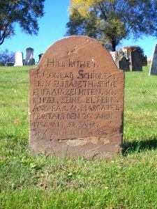 Schidler (J. Conrad), Brush Creek Cemetery, 2015-10-26, 01