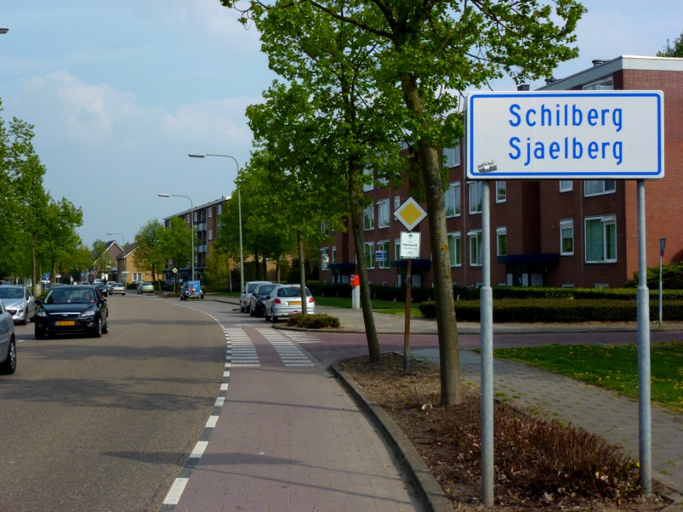 Schilberg (Echt-Susteren) entreebord