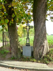 Scheulder-Wegkruis oostzijde dorp