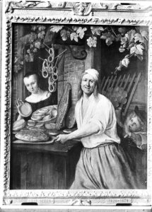 Schilderij Duivekater (J. Steen), Bestanddeelnr 901-2381