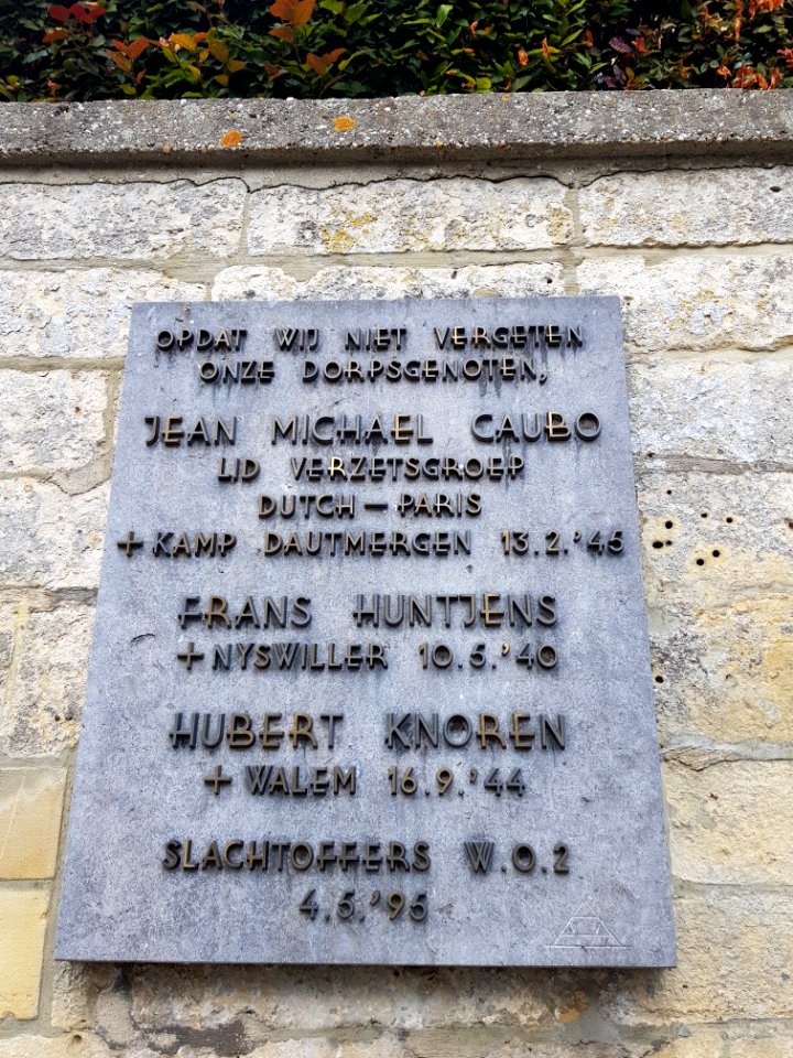 Schin op Geul-Oorlogsmonument (12)