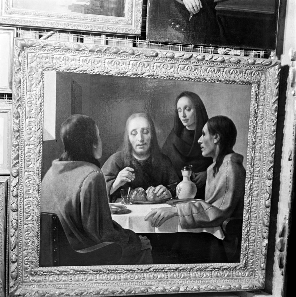 Schilderij De Emmausgangers, Bestanddeelnr 900-2437