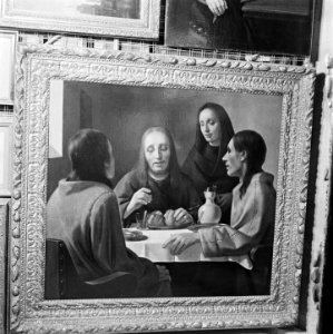 Schilderij De Emmausgangers, Bestanddeelnr 900-2437