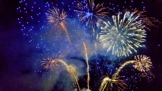 New year's eve new year's greetings turn of the year