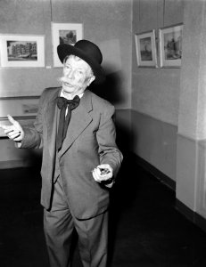 Schilder van Amsterdams schoon H. M. J. Missek 80 jaar, Bestanddeelnr 907-4094