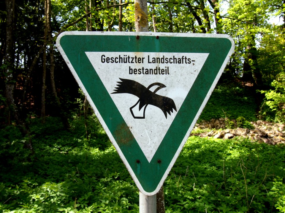 Schild-Geschuetzter Landschaftsbestandteil Ettringen