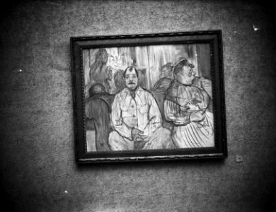 Schilderij van Toulouse Lautrec, Bestanddeelnr 902-2941