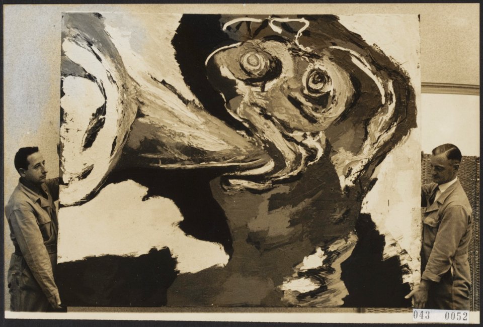 Schilderijen, tentoonstellingen, Bestanddeelnr 043-0052