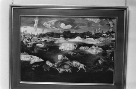 Schilderij van schilder Van Melle, Bestanddeelnr 921-3524