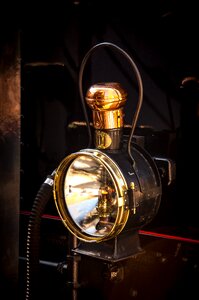Lantern steam locomotive nostalgia