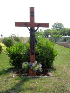 Sanzey (Meurthe-et-M.) croix de chemin