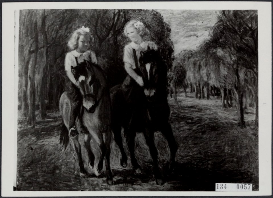 Schilderkunst, schilderijen, Beatrix, prinses, Irene, prinses, Bestanddeelnr 134-0057