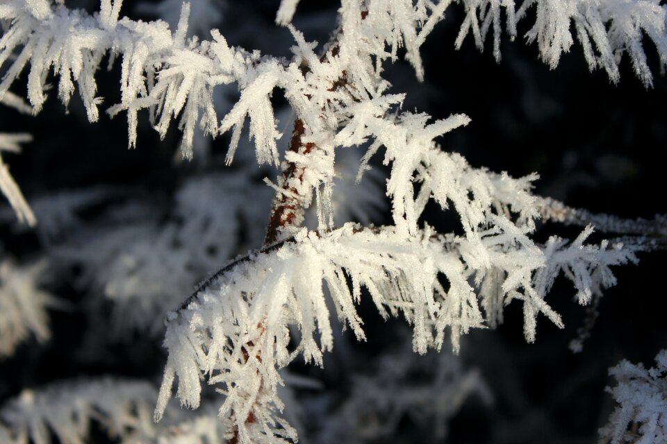 Cold ice impression