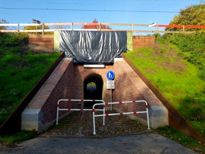 Schin op Geul-voetgangerstunnel onder spoor (2)