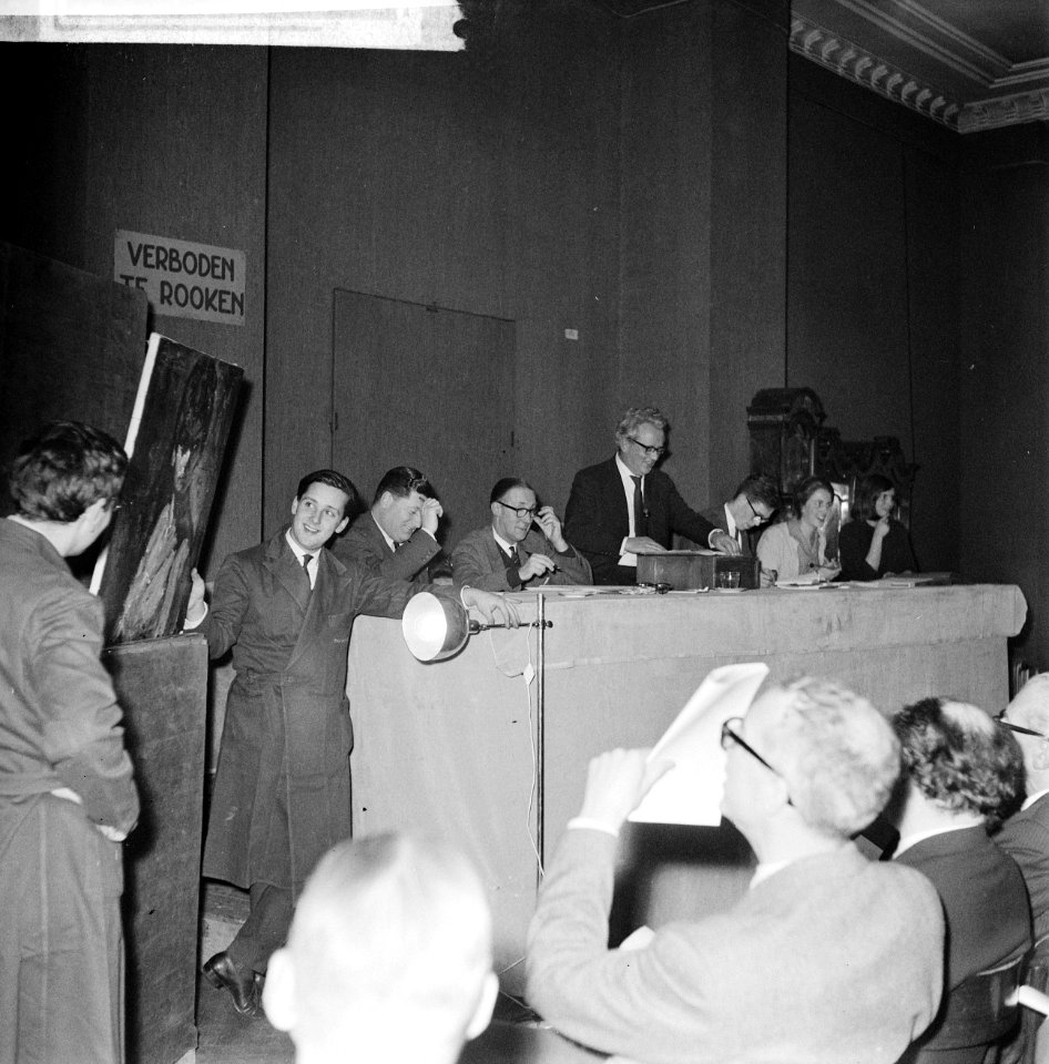 Schilderijenveiling van Limburgse artiesten bij Mak van Waay, Bestanddeelnr 916-1576