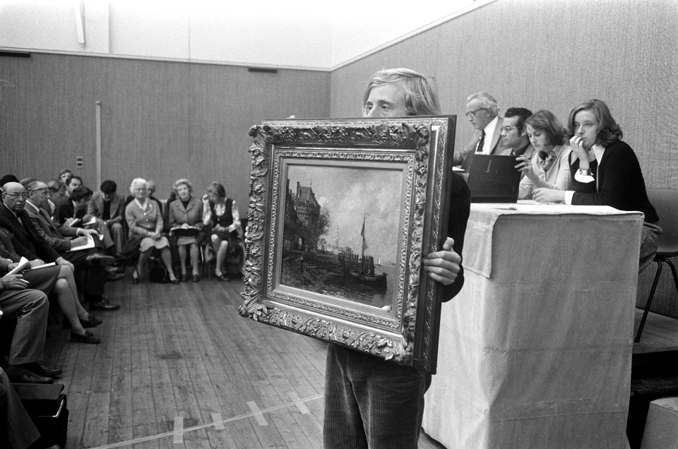 Schilderijenveiling bij Mak van Waay te Amsterdam, Bestanddeelnr 926-7170