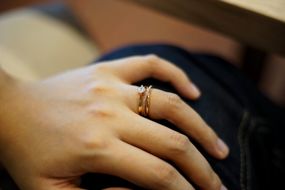 Gold jewelry married