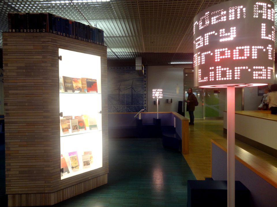 Schiphol Airport Library 09