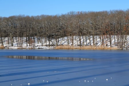 Schlachtensee with ice 2021-01-31 16