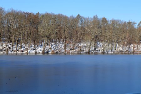 Schlachtensee with ice 2021-01-31 22