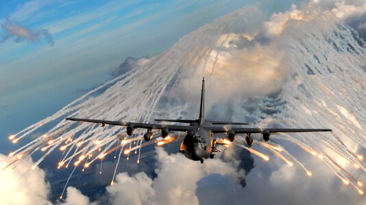 Plane flight turboprop
