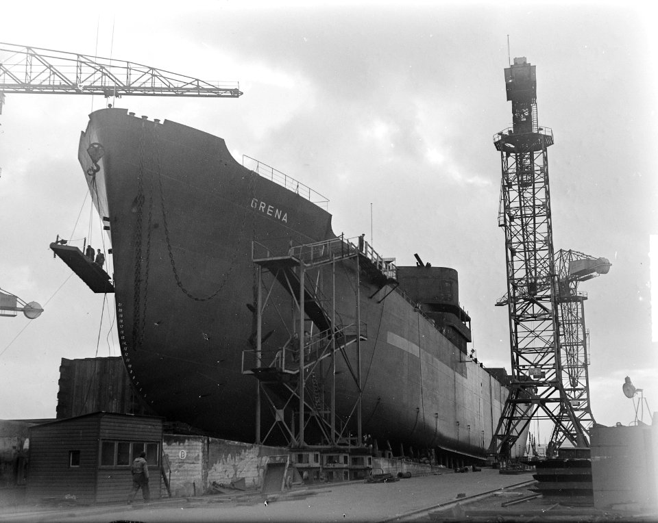 Schip Grena op werf NDSM, Bestanddeelnr 903-7788