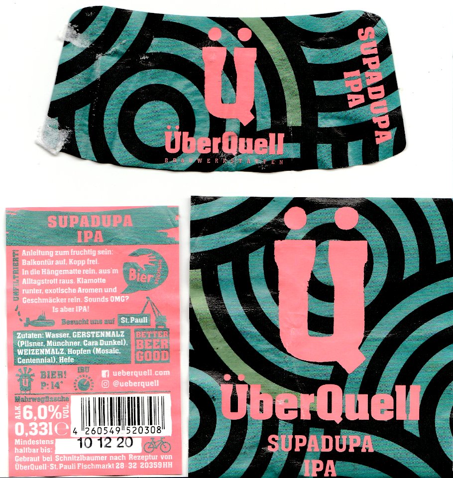 Schmitzlbaumer - ÜberQuell SUPADUPA IPA
