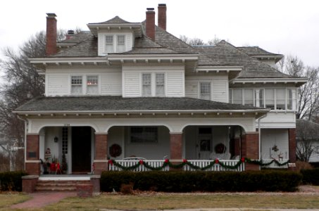 Schneider house (Fremont, Nebraska) from S 1