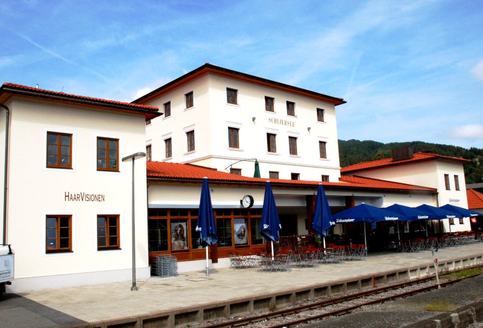 Schliersee Bahnhof Gleisseite