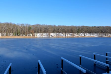 Schlachtensee with ice 2021-01-31 13