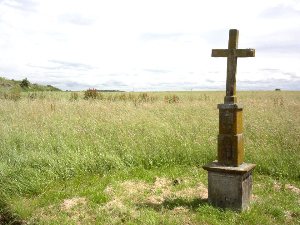 Schneckenbusch (Moselle) croix de chemin C