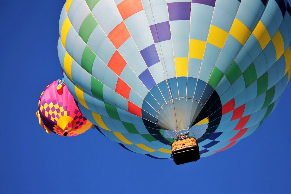 Balloon sky colorful