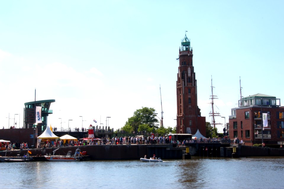 Schleuse Neuer Hafen, Seestadtfest 2018 in Bremerhaven