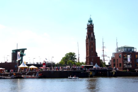 Schleuse Neuer Hafen, Seestadtfest 2018 in Bremerhaven