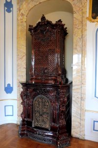 Schloss Neuhaus - Speisezimmer - Kamin