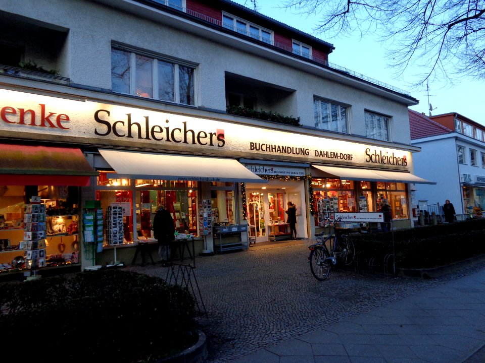 Schleichers Buchhandlung Dahlem-Dorf