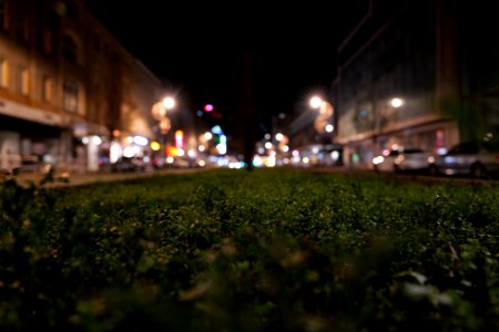 Schloßstraße Berlin-Steglitz at night 2021-01-07 18