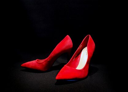 Erotic female shoes photo