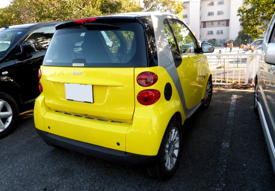 Smart fortwo coupé turbo (C451) rear