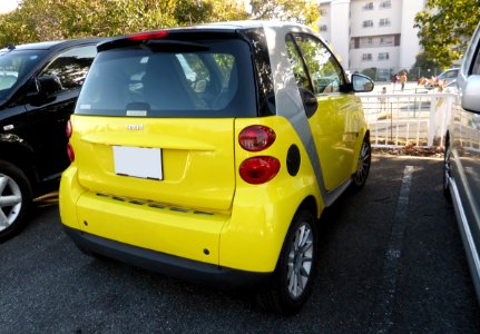 Smart fortwo coupé turbo (C451) rear