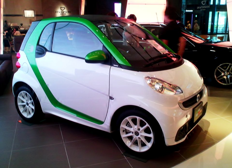 Smart fortwo Coupé electric drive right